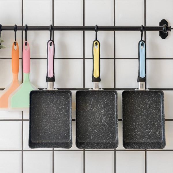 Japanese Style Tamagoyaki Non Stick Pan Thick Egg Frying Cooker Electromagnetic Oven Thickening Silica Gel Shovel Pans
Japanese Style Tamagoyaki Non Stick Pan Thick Egg Frying Cooker Electromagnetic Oven Thickening Silica Gel Shovel Pans