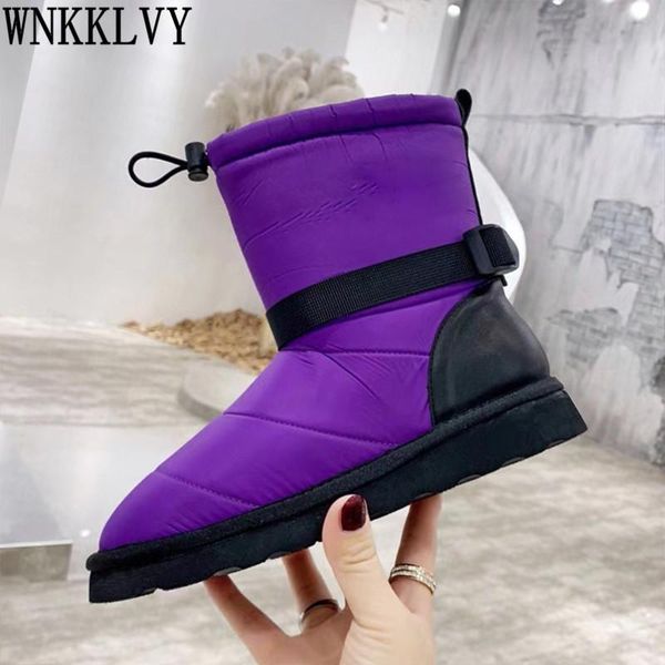 boots purple flat down snow women thick sole patchwork belt buckle elastic band ankle botas warm plush lining winter shoes 2021, Black
boots purple flat down snow women thick sole patchwork belt buckle elastic band ankle botas warm plush lining winter shoes 2021, Black