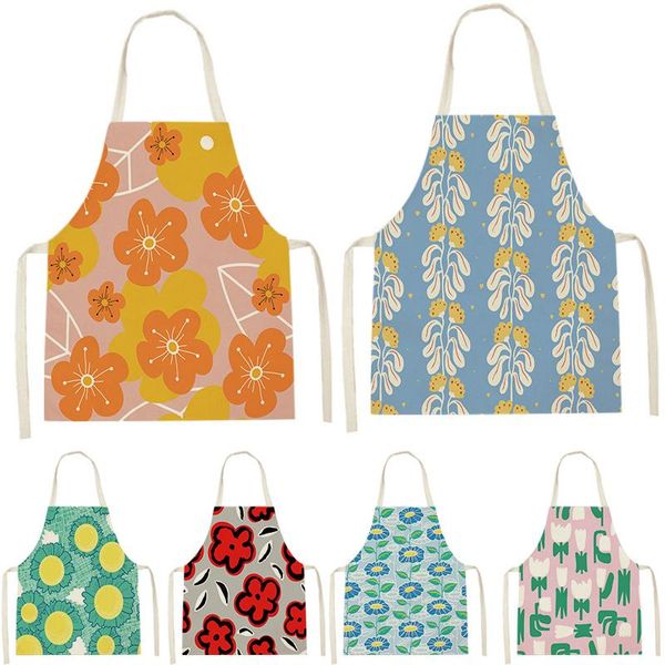 aprons floral printed apron linen sleeveless kitchen cleaning tool household cooking children
aprons floral printed apron linen sleeveless kitchen cleaning tool household cooking children
