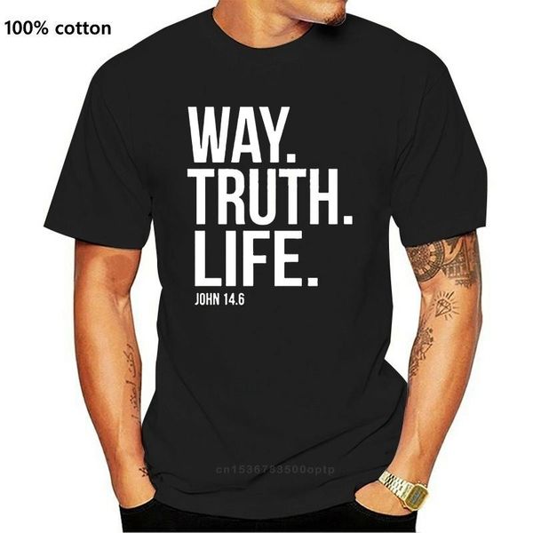 men's t-shirts way truth life bible scripture verse christian t shirt homme print tshirt street size s-3xl men t-shirt high quality, White;black
men's t-shirts way truth life bible scripture verse christian t shirt homme print tshirt street size s-3xl men t-shirt high quality, White;black