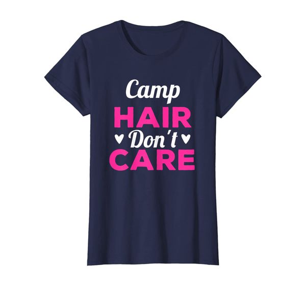 womens camp hair dont care funny camping edm music festival t-shirt, White;black
womens camp hair dont care funny camping edm music festival t-shirt, White;black