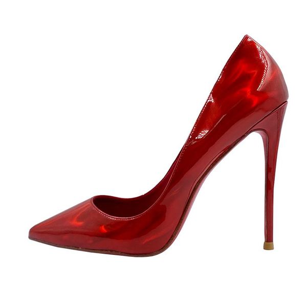 dress shoes size 34-45 mirror patent leather red insoles & lining classical thin high heels design women pumps, Black
dress shoes size 34-45 mirror patent leather red insoles & lining classical thin high heels design women pumps, Black