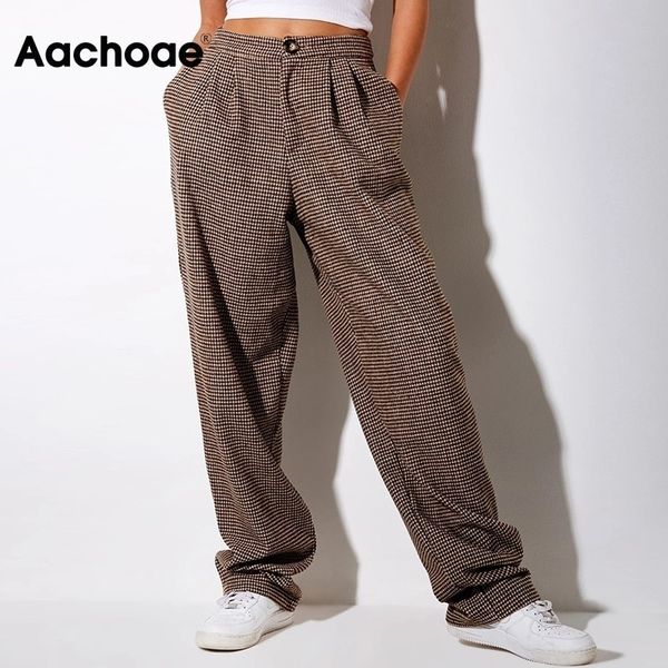 elegant full length plaid pants women pleated loose lady harem pants casual houndstooth wool long trousers pantalon, Black;white
elegant full length plaid pants women pleated loose lady harem pants casual houndstooth wool long trousers pantalon, Black;white