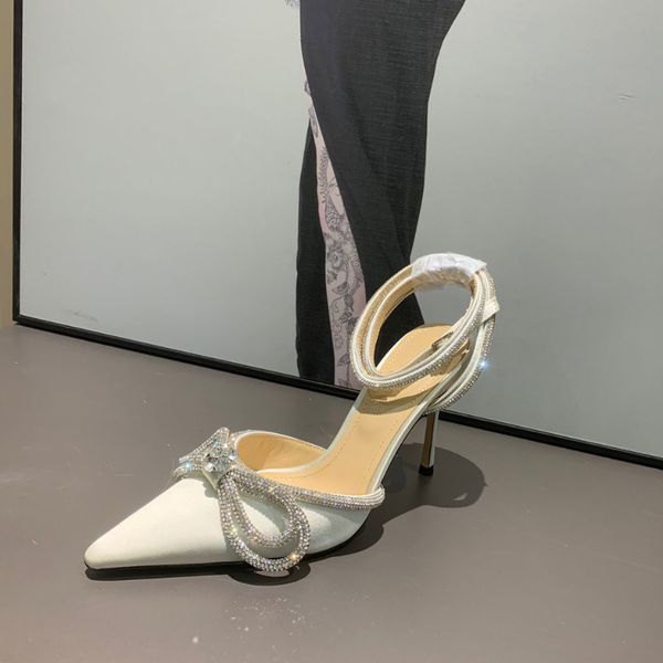 satin bowtie pumps crystal embellished rhinestone evening shoes stiletto heels sandals women heeled luxurys designers ankle strap dress shoe, Black
satin bowtie pumps crystal embellished rhinestone evening shoes stiletto heels sandals women heeled luxurys designers ankle strap dress shoe, Black