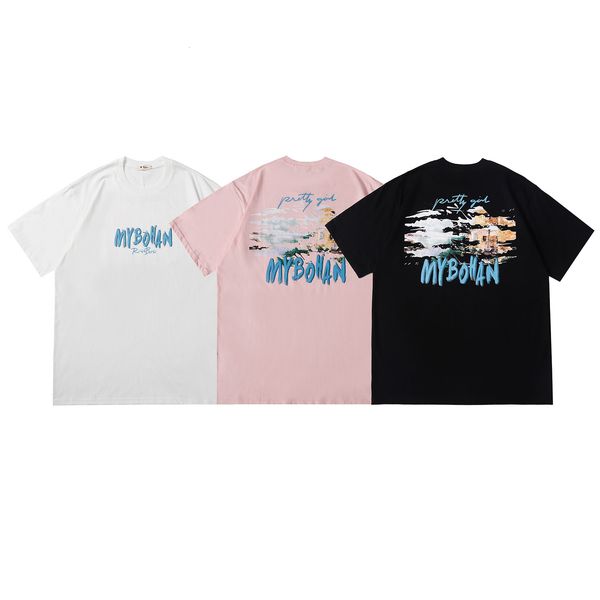 fashion t shirt summer youth korean oil painting landscape printing loose round neck casual short sleeve, White;black
fashion t shirt summer youth korean oil painting landscape printing loose round neck casual short sleeve, White;black