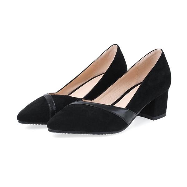 dress shoes big size pointed suede single ladies high heels women woman pumps, Black
dress shoes big size pointed suede single ladies high heels women woman pumps, Black