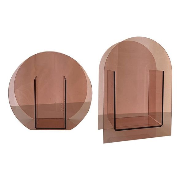 vases 2 pcs geometric acrylic display vase,art design homestay soft decoration for home/model room
vases 2 pcs geometric acrylic display vase,art design homestay soft decoration for home/model room