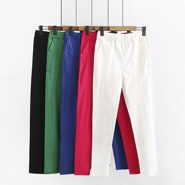 women's pants & capris 2021 plus size casual pencil summer women clothing fashion loose solid color trousers t4, Black;white
women's pants & capris 2021 plus size casual pencil summer women clothing fashion loose solid color trousers t4, Black;white