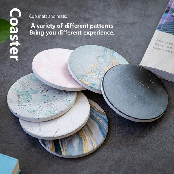mats & pads 2021 fashion creative cup coasters nordic style insulated round ceramic coffee mug absorbent
mats & pads 2021 fashion creative cup coasters nordic style insulated round ceramic coffee mug absorbent