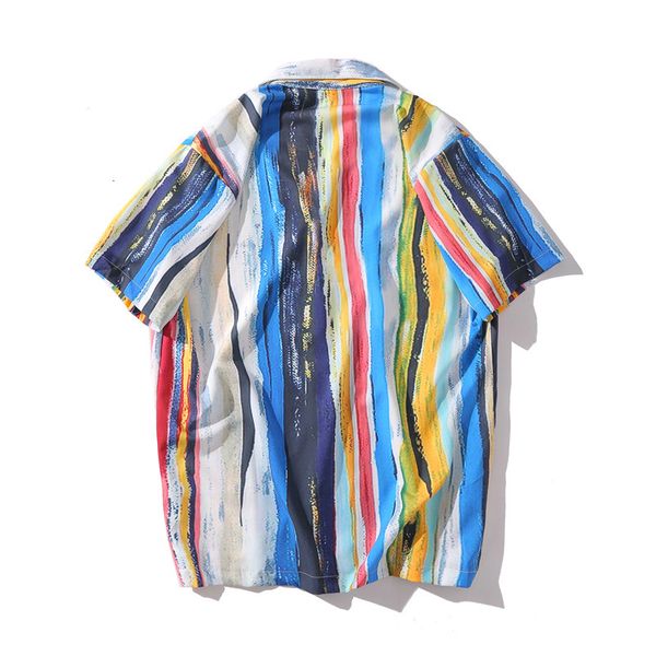 men's casual shirts mattswag rainbow colorful print striped splice for s loose short sleeve button up male aj3y, White;black
men's casual shirts mattswag rainbow colorful print striped splice for s loose short sleeve button up male aj3y, White;black