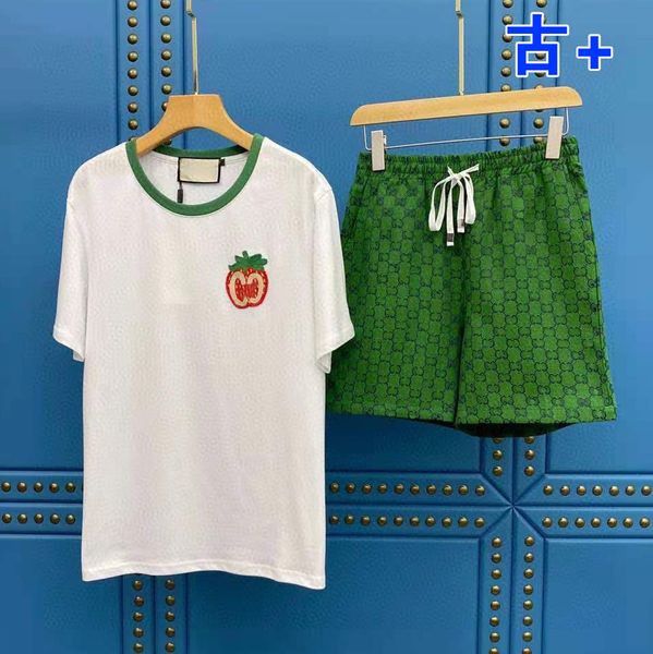 fashion ancient + letter apple embroidery contrast round neck short sleeve full print shorts sweet girl style suit, White
fashion ancient + letter apple embroidery contrast round neck short sleeve full print shorts sweet girl style suit, White