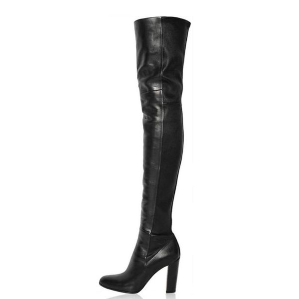 boots over-the-knee round toe fashion special solide winter products suede women shoes stretch thin, Black
boots over-the-knee round toe fashion special solide winter products suede women shoes stretch thin, Black