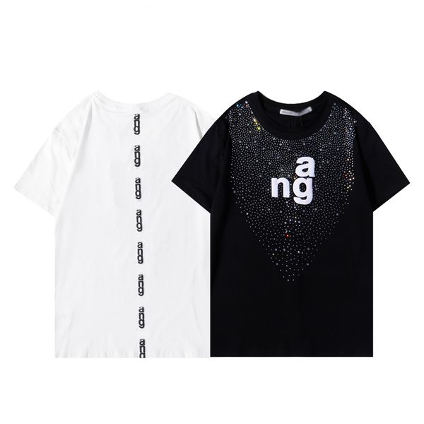 2022 fashion casual men's and women's t-shirts with letterprinted short sleeves summer designers sales luxury#19, White;black
2022 fashion casual men's and women's t-shirts with letterprinted short sleeves summer designers sales luxury#19, White;black