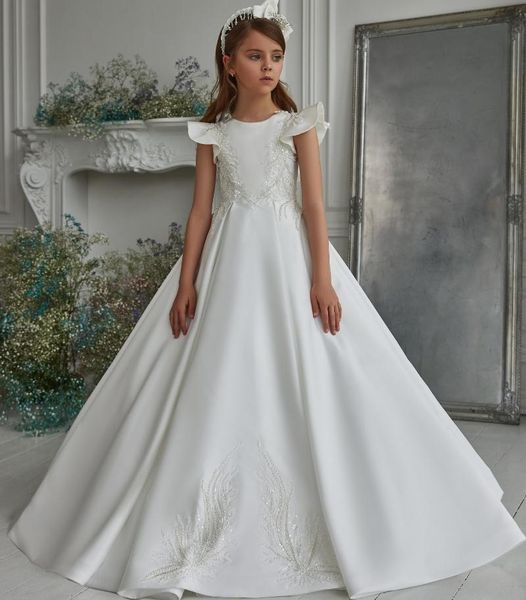 girl's dresses simple satin flower girl beaded sequins a line cap sleeves kids birthday party gowns christmas first communion dress, Red;yellow
girl's dresses simple satin flower girl beaded sequins a line cap sleeves kids birthday party gowns christmas first communion dress, Red;yellow