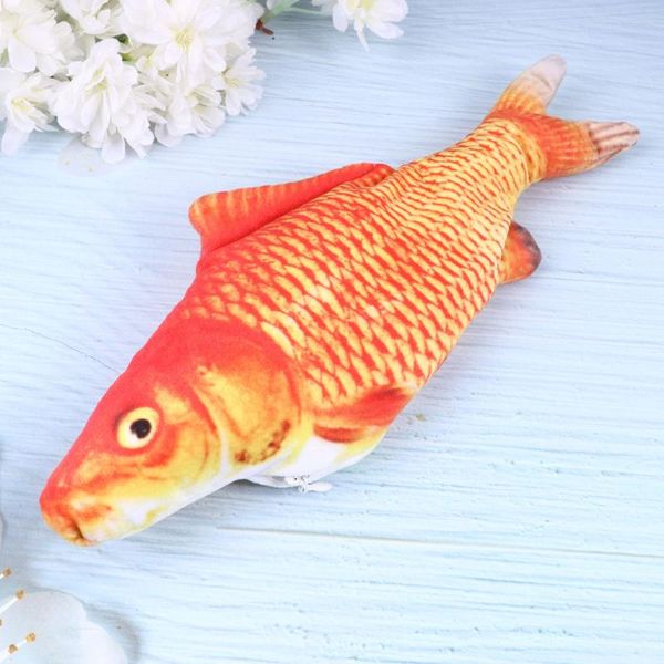 artificial fish electric cat playing kitten teaser funny jumping (red cyprinoid) toys
artificial fish electric cat playing kitten teaser funny jumping (red cyprinoid) toys