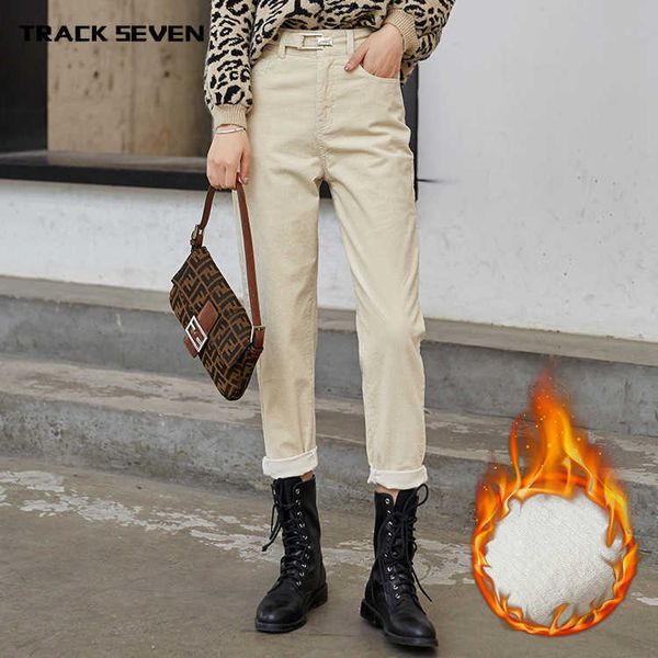 fashion jeans quality women's winter buckle high waist casual radish pants versatile loose straight corduroy, Blue
fashion jeans quality women's winter buckle high waist casual radish pants versatile loose straight corduroy, Blue