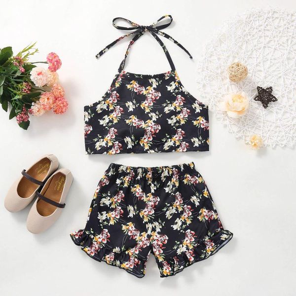 clothing sets baby girl clothes 2 years sleeveless floral printed backless vest +shorts outfits ropa niña, White
clothing sets baby girl clothes 2 years sleeveless floral printed backless vest +shorts outfits ropa niña, White