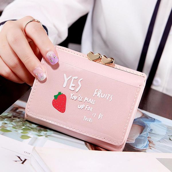 wallets 2021 student wallet female short paragraph cartoon fruit coin purse retail explosion card package, Red;black
wallets 2021 student wallet female short paragraph cartoon fruit coin purse retail explosion card package, Red;black