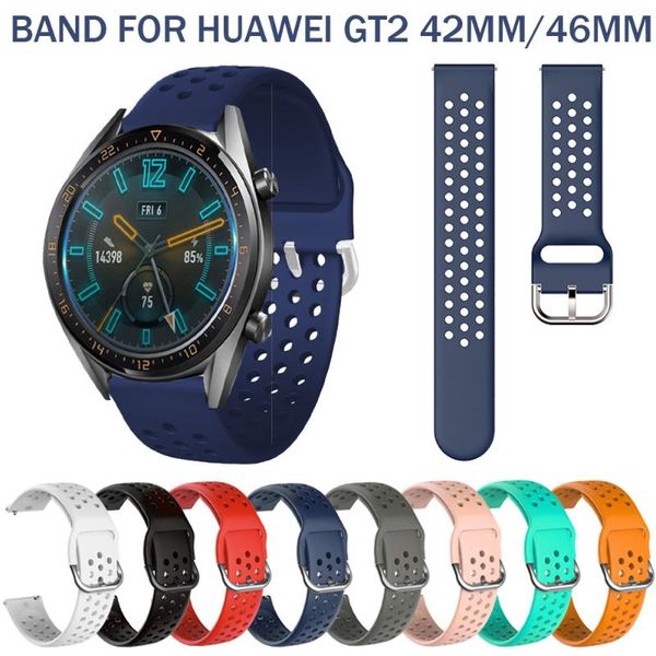 watch bands 20/22mm sports silicone wrist band for huawei gt2 42/46mm colorful watchband bracelet replacement strap accessories, Black;brown
watch bands 20/22mm sports silicone wrist band for huawei gt2 42/46mm colorful watchband bracelet replacement strap accessories, Black;brown
