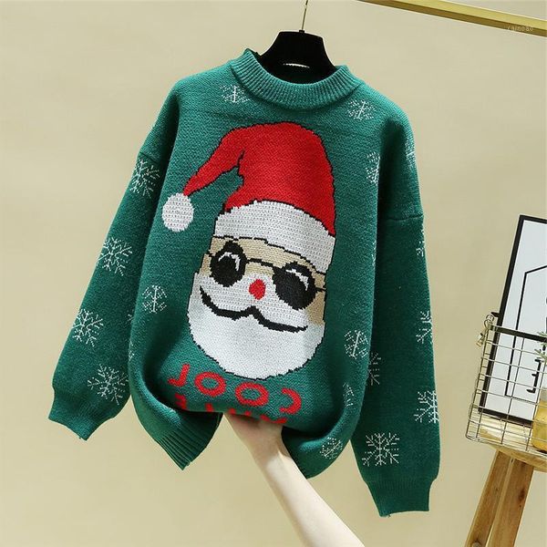 women's sweaters 2021 autumn winter wild thick ugly christmas snowflake snowman o-neck jumper pullover oversize sweater, White;black
women's sweaters 2021 autumn winter wild thick ugly christmas snowflake snowman o-neck jumper pullover oversize sweater, White;black