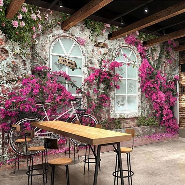 custom european style 3d creative white window purple flowers self adhesive wallpaper retro nostalgic restaurant cafe mural wallpapers
custom european style 3d creative white window purple flowers self adhesive wallpaper retro nostalgic restaurant cafe mural wallpapers