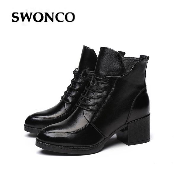 boots swonco size 40 black shoes block heel ankle women autumn 2021 genuine leather for casual lady
boots swonco size 40 black shoes block heel ankle women autumn 2021 genuine leather for casual lady