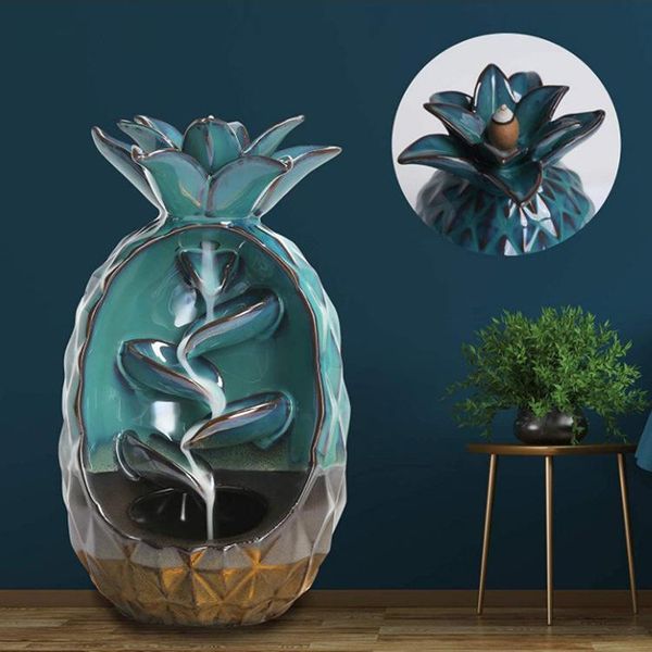 ceramic waterfall incense burner creative kiln furnace living room home decoration fragrance lamps
ceramic waterfall incense burner creative kiln furnace living room home decoration fragrance lamps