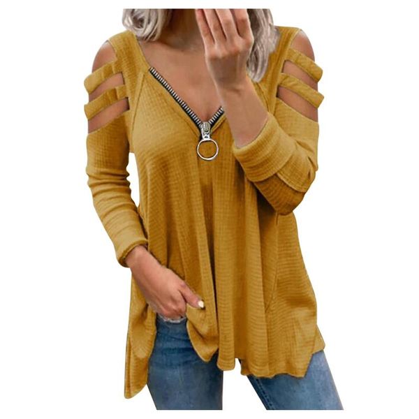 women's blouses & shirts womens v-neck collar zipper color long sleeve fold casual blouse camisetas de mujer blusas bluzka jedwab, White
women's blouses & shirts womens v-neck collar zipper color long sleeve fold casual blouse camisetas de mujer blusas bluzka jedwab, White