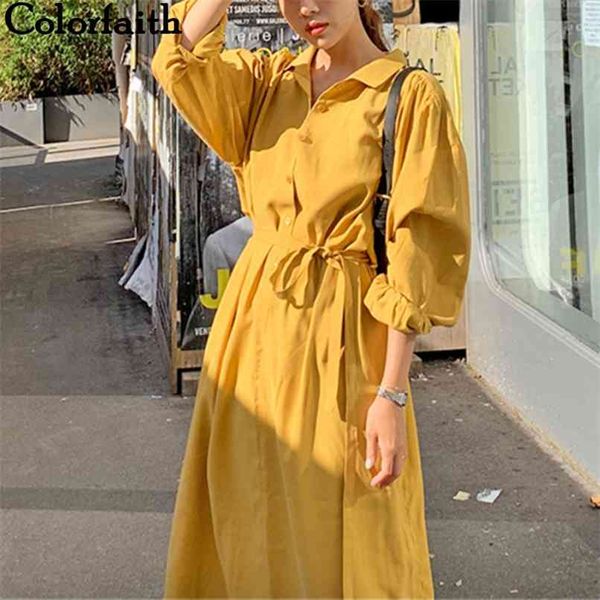 autumn winter women dresses sashes fashionable prairie chic elegant casual midi solid shirt dress dr7640 210427, White;black
autumn winter women dresses sashes fashionable prairie chic elegant casual midi solid shirt dress dr7640 210427, White;black