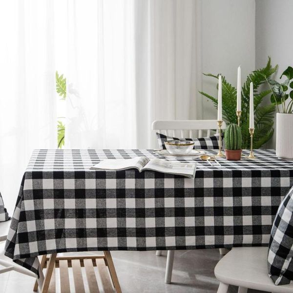 table cloth black plaid yarn dyed linen cotton pastoral tablecloth picnic bbq home kitchen decorative cover toalha de mesa
table cloth black plaid yarn dyed linen cotton pastoral tablecloth picnic bbq home kitchen decorative cover toalha de mesa