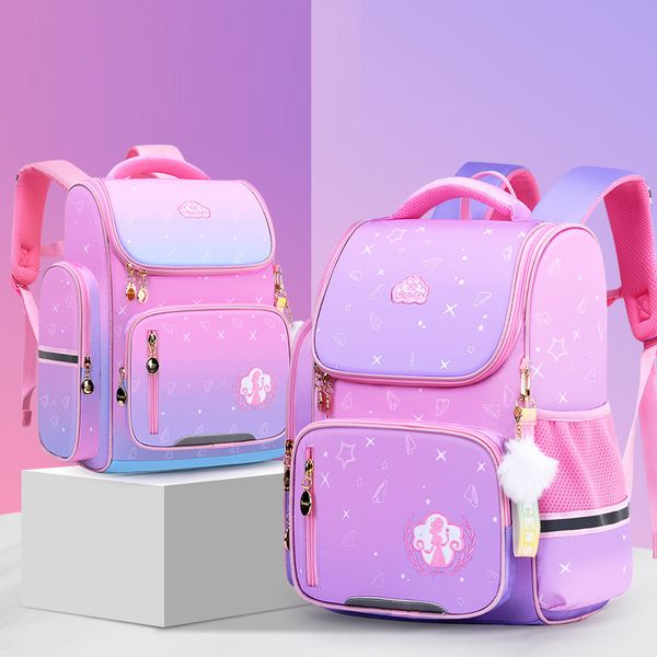 schoolbag primary school girl grade 123-6 princs girl light children's spine protection and load reduction backpack
schoolbag primary school girl grade 123-6 princs girl light children's spine protection and load reduction backpack