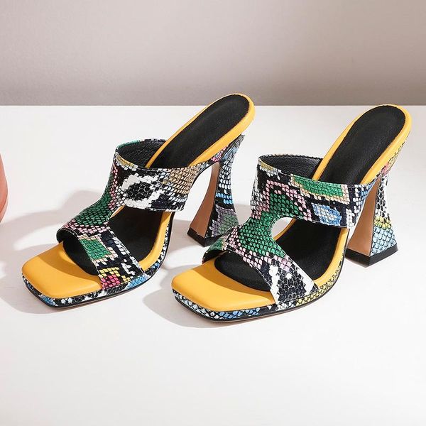 brand shoes summer high heel slippers peep toe sandals fashion cut-outs woman party sandalias 2021summer women pumps, Black
brand shoes summer high heel slippers peep toe sandals fashion cut-outs woman party sandalias 2021summer women pumps, Black