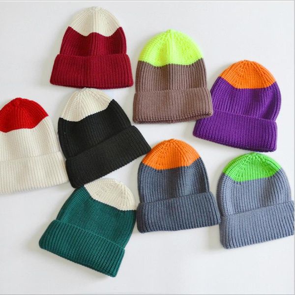 beanies stitching color child autumn winter keep warm beanie hat knitting crimping men size elasticity skull cap ski
beanies stitching color child autumn winter keep warm beanie hat knitting crimping men size elasticity skull cap ski