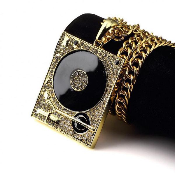 pendant necklaces fashion dj phonograph big necklace men jewelry hiphop gold chain music hip hop rock rap mens jewellery, Silver
pendant necklaces fashion dj phonograph big necklace men jewelry hiphop gold chain music hip hop rock rap mens jewellery, Silver