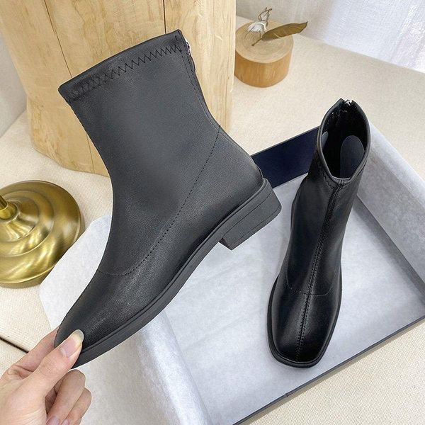 boots nice women ankle classic beige black leather elegant shoes zipper square toe mid heels short platform
boots nice women ankle classic beige black leather elegant shoes zipper square toe mid heels short platform
