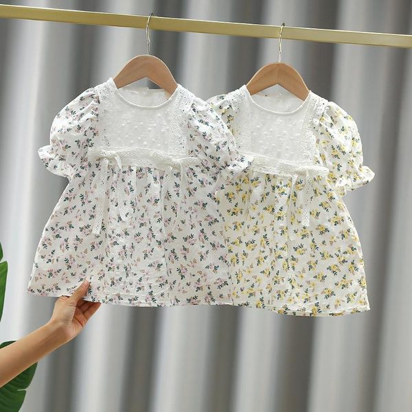 girl's dresses sweet princess baby girl vestido dress toddler kid print flower lace party birthday kids clothing, Red;yellow
girl's dresses sweet princess baby girl vestido dress toddler kid print flower lace party birthday kids clothing, Red;yellow