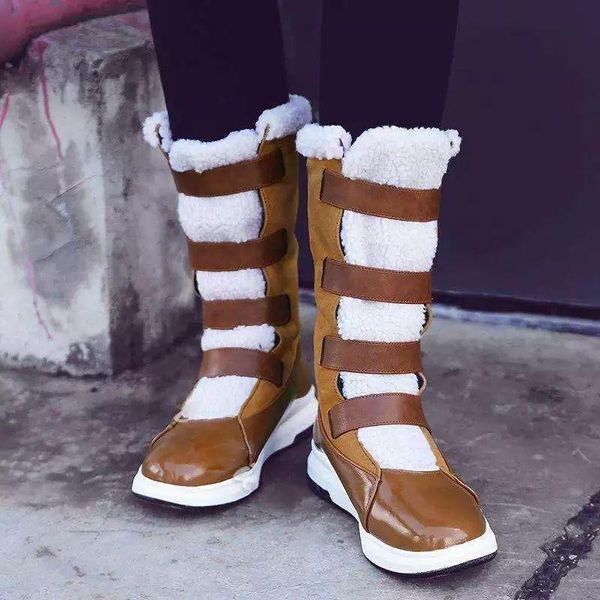 boots winter fashion platform mosaic color block snow leisure comfortable warm personalized women's kp163, Black
boots winter fashion platform mosaic color block snow leisure comfortable warm personalized women's kp163, Black