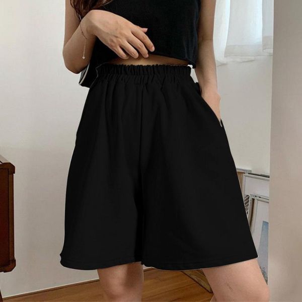 women's shorts summer ladies elastic waist loose fashion female lovely girl han students pure color pants, White;black
women's shorts summer ladies elastic waist loose fashion female lovely girl han students pure color pants, White;black