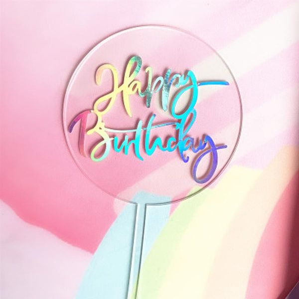 other festive & party supplies ins acrylic happy birthday cake er laser colored circle for kids decorations baby shower 
other festive & party supplies ins acrylic happy birthday cake er laser colored circle for kids decorations baby shower
