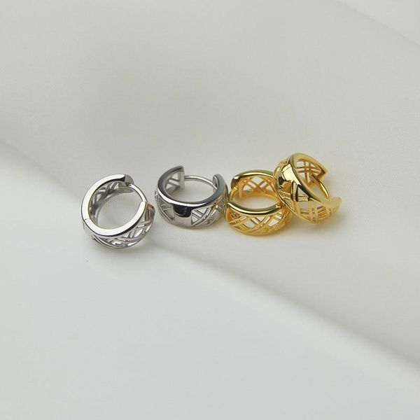 hoop & huggie 925 sterling silver hollow grid small earrings for women minimalist wedding party jewelry, Golden;silver
hoop & huggie 925 sterling silver hollow grid small earrings for women minimalist wedding party jewelry, Golden;silver