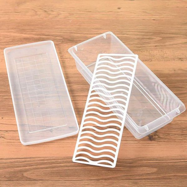storage bottles & jars 1* box multifunction sealed crisper set plastic moistureproof kitchen
storage bottles & jars 1* box multifunction sealed crisper set plastic moistureproof kitchen