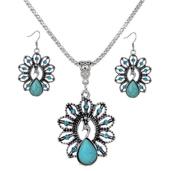 women's hollow peacock tibetan silver turquoise earrings necklace set gstqs028 fashion gift national style women diy jewelry sets
women's hollow peacock tibetan silver turquoise earrings necklace set gstqs028 fashion gift national style women diy jewelry sets