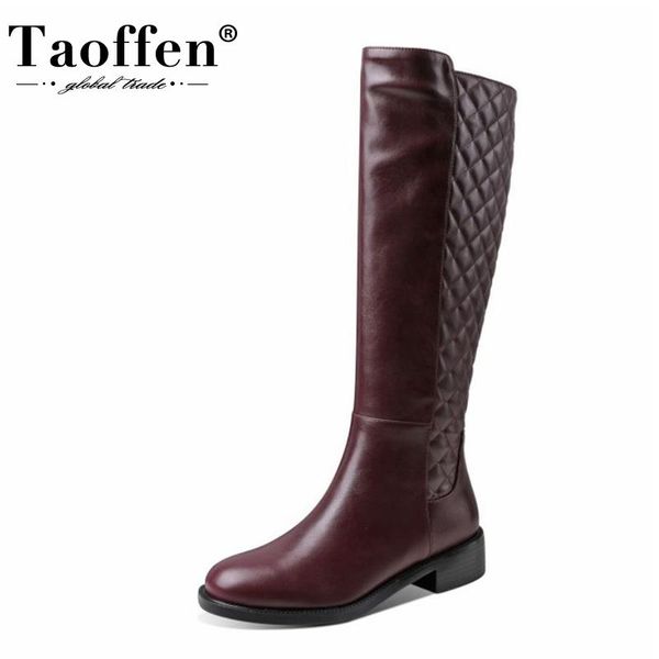 boots taoffen size 34-43 women knee high flat heel women's winter shoes fashion casual long daily ladies footwear, Black
boots taoffen size 34-43 women knee high flat heel women's winter shoes fashion casual long daily ladies footwear, Black