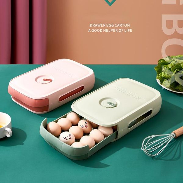 storage bottles & jars kitchen plastic egg holder drawer type box large capacity refrigerator fresh container tray
storage bottles & jars kitchen plastic egg holder drawer type box large capacity refrigerator fresh container tray