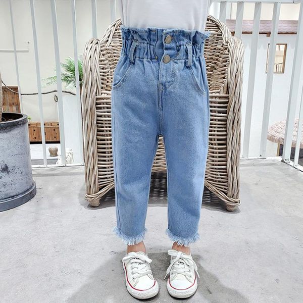 jeans baby girl high waist casual style infantil spring autumn toddler clothes, Blue
jeans baby girl high waist casual style infantil spring autumn toddler clothes, Blue