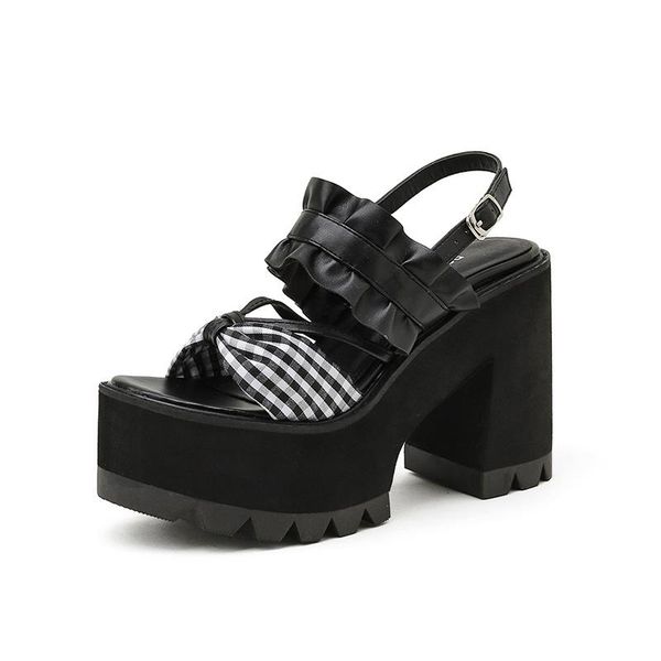 summer shoes women black open toe button belt thick heel wedges platform fashionable casual sandals female dress
summer shoes women black open toe button belt thick heel wedges platform fashionable casual sandals female dress