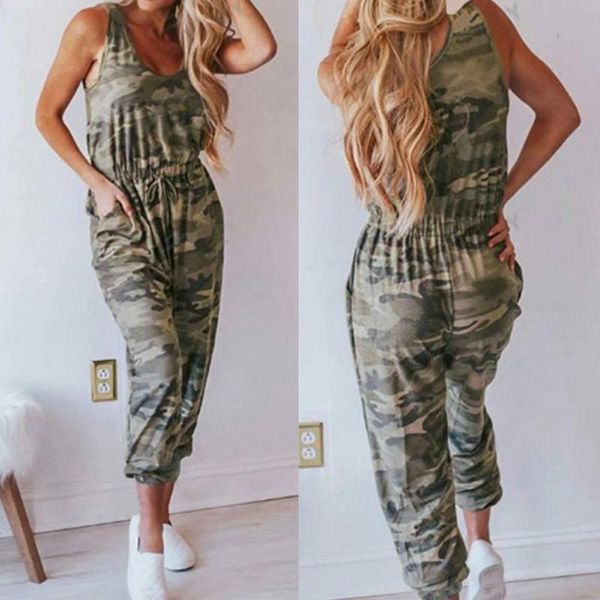 women jumpsuit deep v neck jumpsuits camouflage vest pocket tether female knitted long pants women's & rompers, Black;white
women jumpsuit deep v neck jumpsuits camouflage vest pocket tether female knitted long pants women's & rompers, Black;white