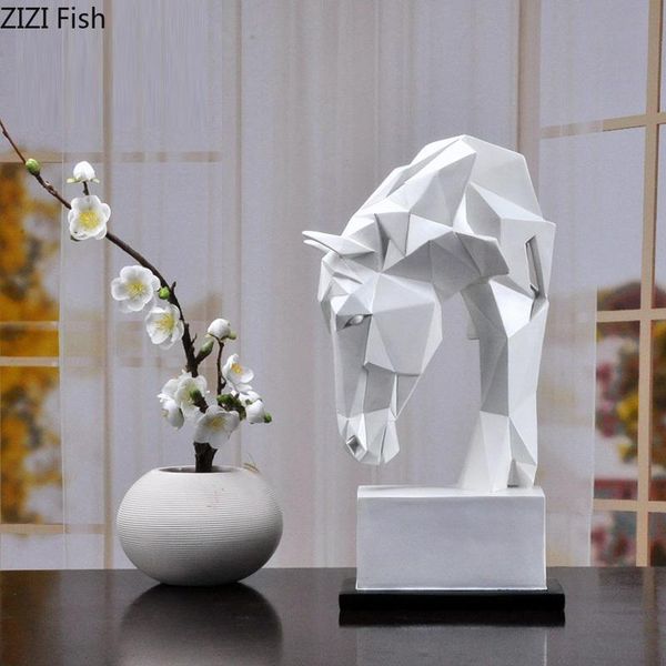 nordic geometric origami horse head ornaments resin animal study desk decor statuette crafts furnishings modern home decoration decorative o
nordic geometric origami horse head ornaments resin animal study desk decor statuette crafts furnishings modern home decoration decorative o