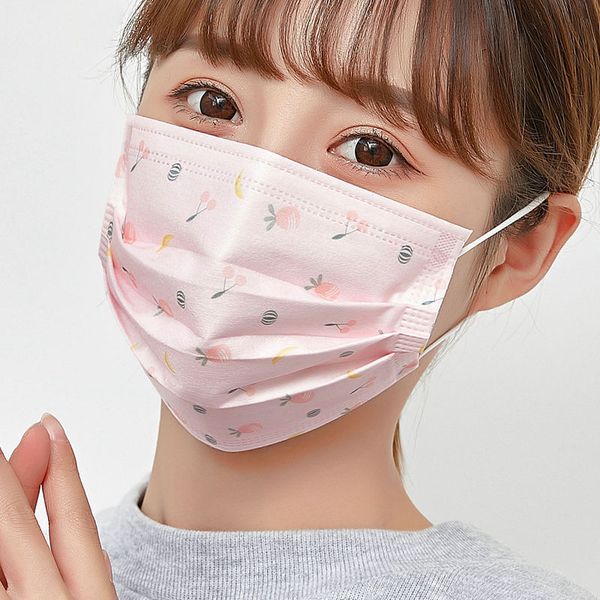 printed disposable mask women's three-layer protection breathable thin cartoon pattern black pink fashion trend
printed disposable mask women's three-layer protection breathable thin cartoon pattern black pink fashion trend