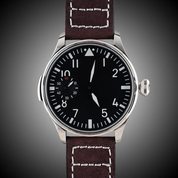wristwatches 44mm sterile dial leather luminous hands 17 jewels 6497 movement manual mechanical mens watch, Slivery;brown
wristwatches 44mm sterile dial leather luminous hands 17 jewels 6497 movement manual mechanical mens watch, Slivery;brown